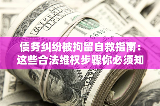 武汉债务纠纷被拘留自救指南：这些合法维权步骤你必须知道！