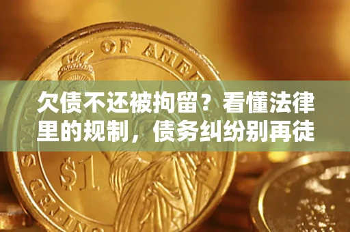 武汉欠债不还被拘留？看懂法律里的规制，债务纠纷别再徒劳奔波