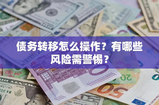 武汉债务转移怎么操作？有哪些风险需警惕？