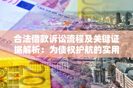 武汉合法借款诉讼流程及关键证据解析：为债权护航的实用指南