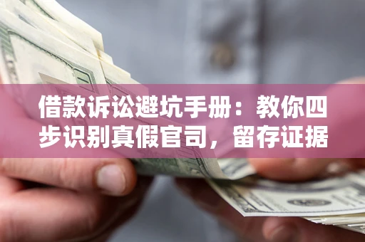武汉借款诉讼避坑手册：教你四步识别真假官司，留存证据不踩雷