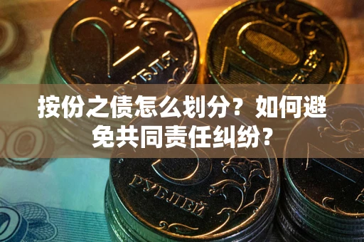 武汉按份之债怎么划分？如何避免共同责任纠纷？