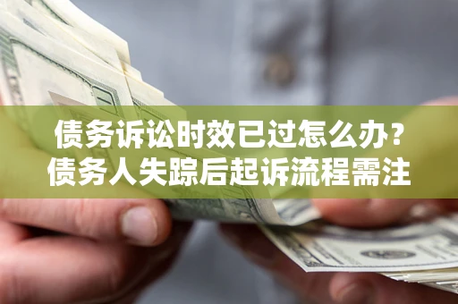 武汉债务诉讼时效已过怎么办？债务人失踪后起诉流程需注意什么？