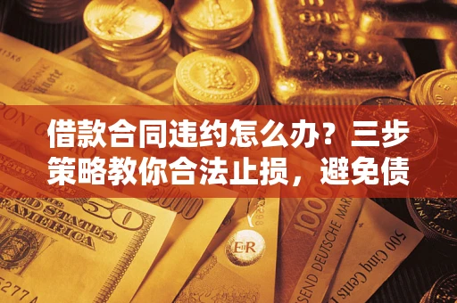 武汉借款合同违约怎么办？三步策略教你合法止损，避免债务危机升级