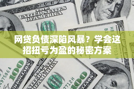 武汉网贷负债深陷风暴？学会这招扭亏为盈的秘密方案
