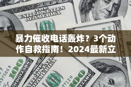 武汉暴力催收电话轰炸？3个动作自救指南！2024最新立案标准全解析
